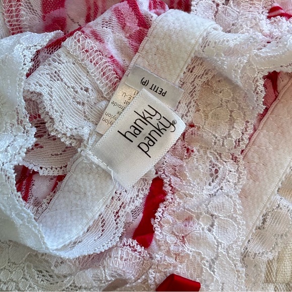 Hanky Panky Peppermint Stripe Bralette - Picture 5 of 6